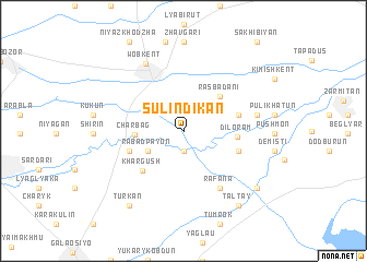 map of Sulindikan