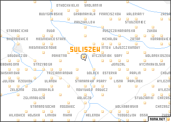 map of Suliszew