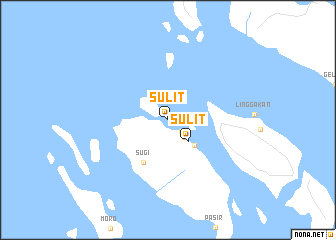 map of Sulit
