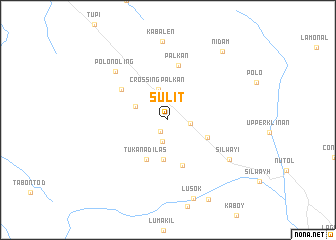 map of Sulit