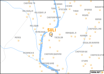 map of Suli