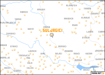 map of Suljagići