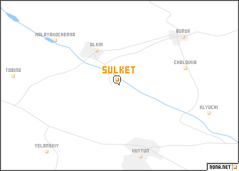 map of Sulket