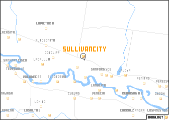 map of Sullivan City