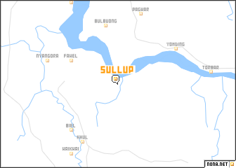 map of Sullup