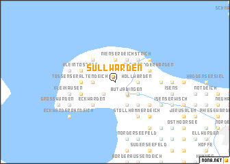 map of Süllwarden