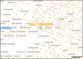 map of Sullyŏng-dong