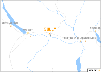 map of Sully