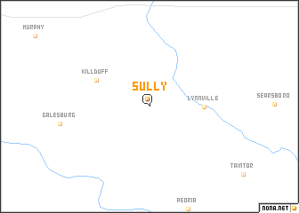 map of Sully