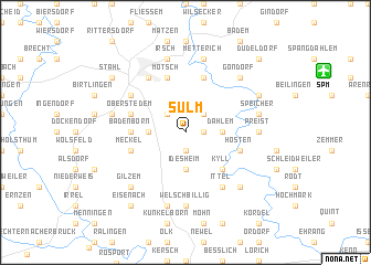 map of Sülm
