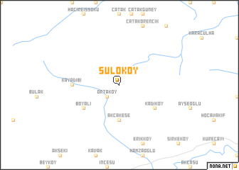 map of Süloköy