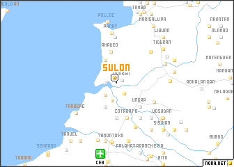 map of Sulon