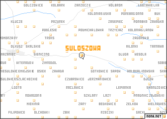 map of Sułoszowa