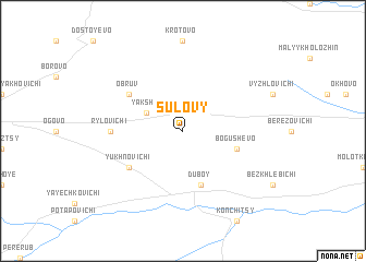 map of Sulovy