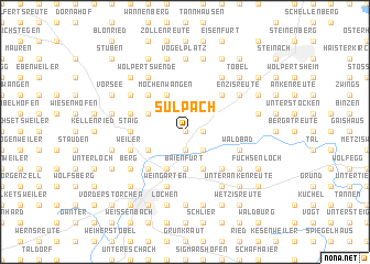 map of Sulpach