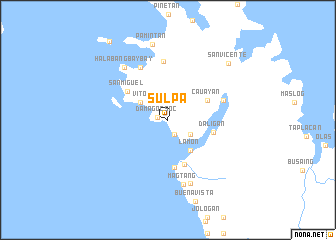 map of Sulpa