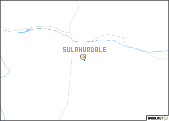 map of Sulphurdale