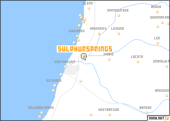 map of Sulphur Springs