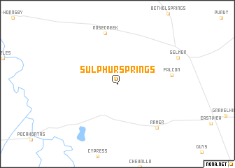 map of Sulphur Springs
