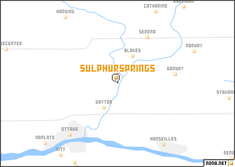 map of Sulphur Springs