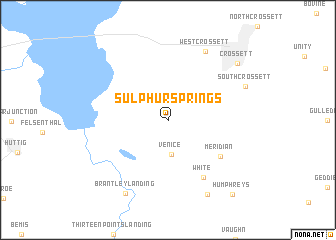 map of Sulphur Springs