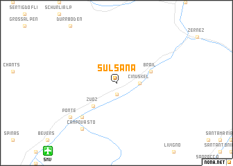 map of Sulsana