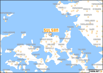 map of Sŭlsan