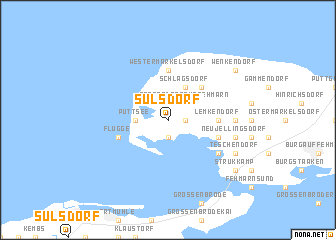 map of Sulsdorf