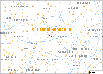 map of Sultān Ahmad Mauivi