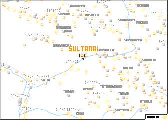 map of Sultānai