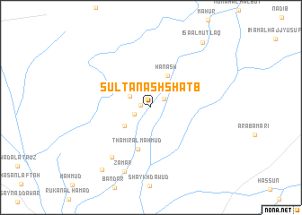 map of Sulţān ash Shaţb