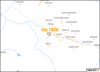 map of Sultāna