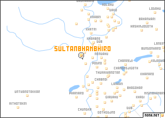 map of Sultān Bhambhiro