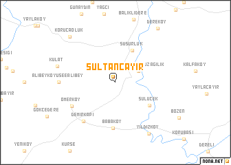 map of Sultançayır