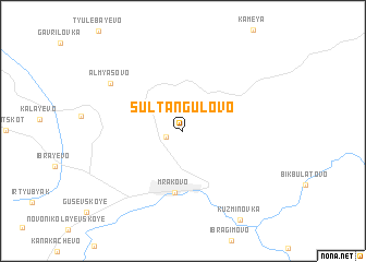 map of Sultangulovo