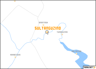 map of Sultanguzino