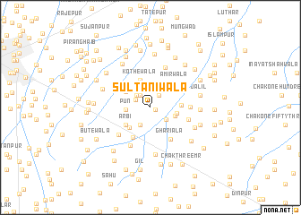 map of Sultāniwāla