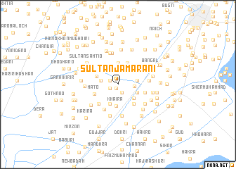 map of Sultān Jamārāni