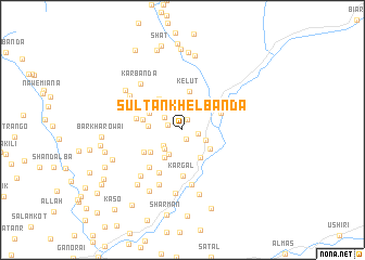 map of Sultān Khel Bānda