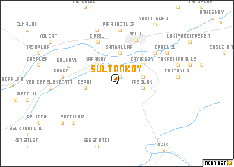 map of Sultanköy