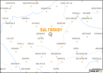 map of Sultanköy