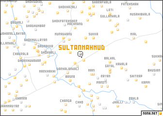 map of Sultān Mahmūd