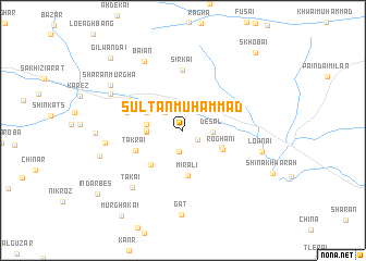map of Sultān Muhammad