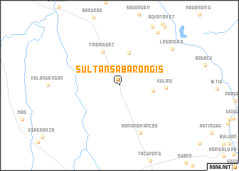 map of Sultan sa Barongis