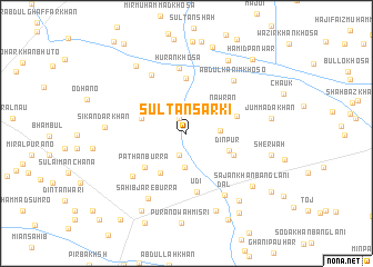 map of Sultān Sarki