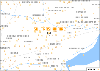 map of Sultān Shāh Niāz