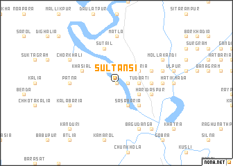 map of Sultānsi