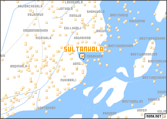 map of Sultānwāla