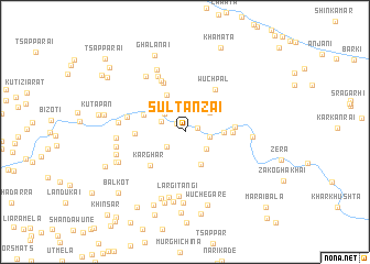 map of Sultānzai