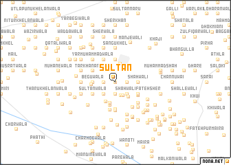 map of Sultān